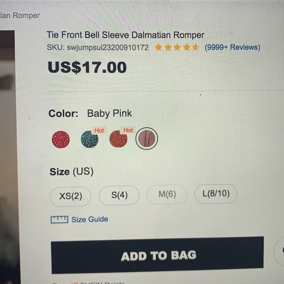 Pink romper - Picture 4 of 4